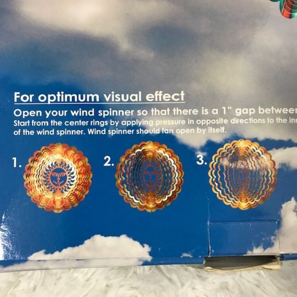 The Original Wind Spinner Designer 3D Butterfly & 30 RPM Motor Indoor Outdoor - Picture 7 of 16